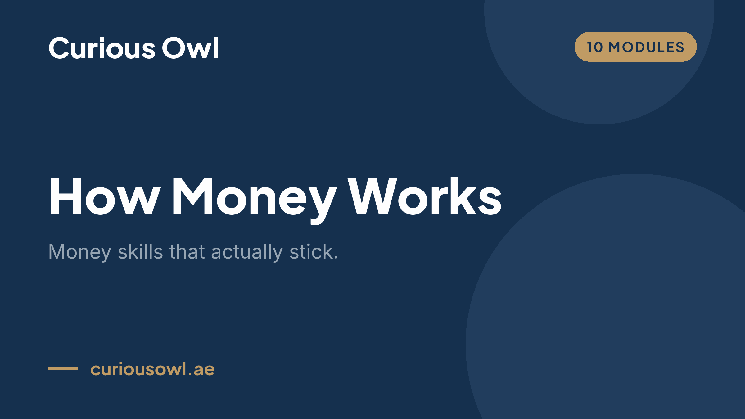 How Money Works